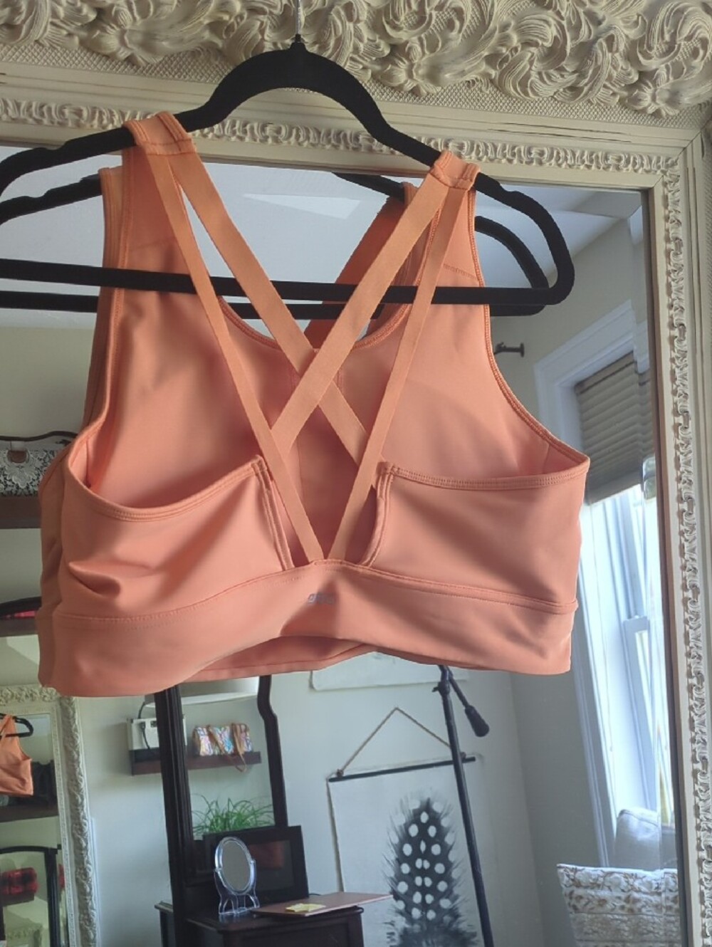 DSG Peach Crisscross Back Sports Bra - Picture 3 of 5